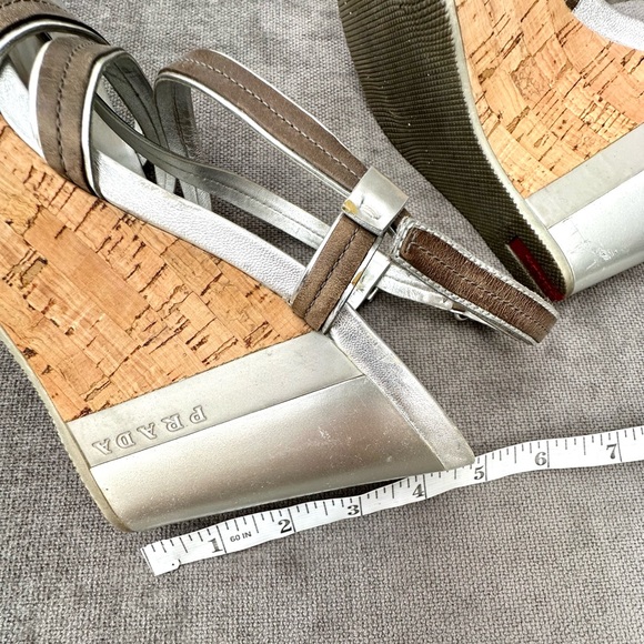 Prada Strappy Wedges - Picture 2 of 8